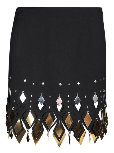Shop Rabanne Paco  Skirts In Black