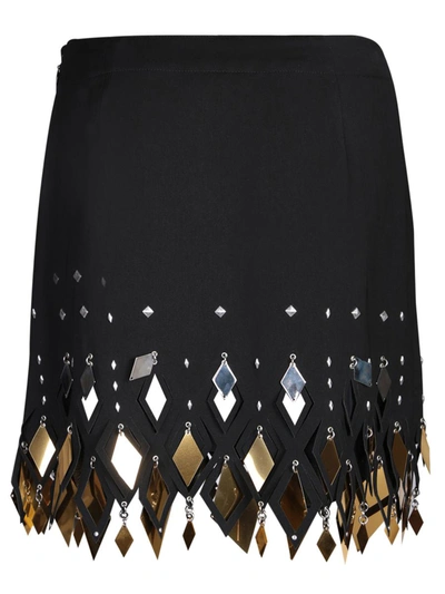 Shop Rabanne Paco  Skirts In Black