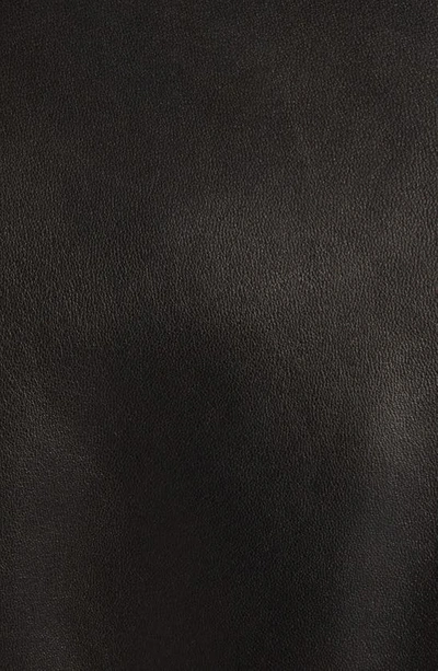Tom Ford New Plongé Leather Biker Jacket In Black