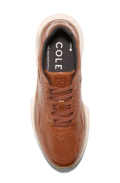 Shop Cole Haan Grandpro Ashland Sneaker In British Tan/ Ivory