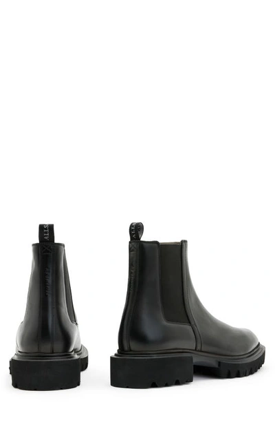 Shop Allsaints Vince Chelsea Boot In Black