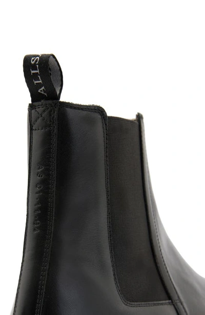 Allsaints Vince Chelsea Boot In Black