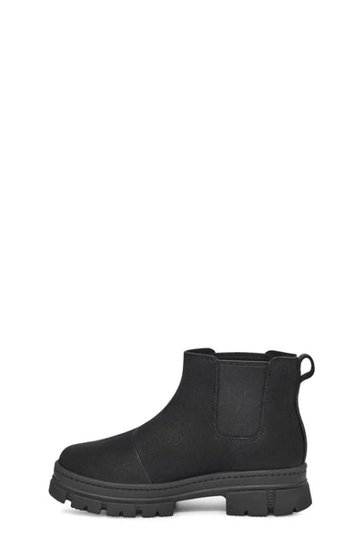 Shop Ugg (r) Kids' Ashton Waterproof Chelsea Boot In Black