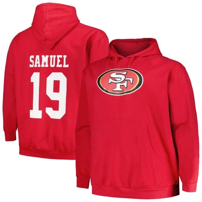 Fanatics Deebo Samuel Scarlet San Francisco 49ers Big & Tall