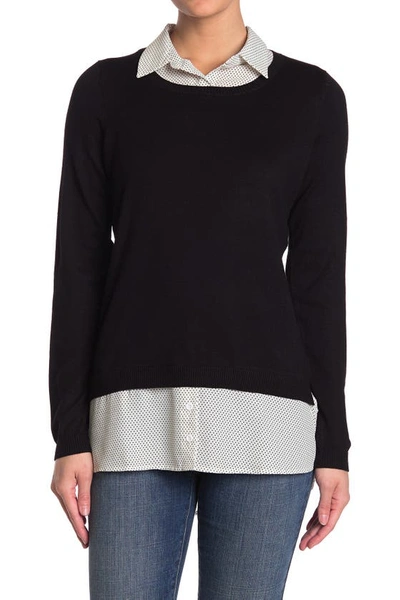 Adrianna papell clearance shirttail twofer sweater