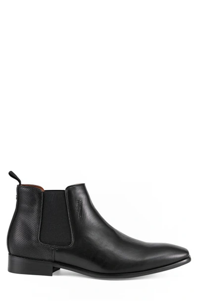 Tommy Hilfiger Men's Sesame Square Toe Chelsea Boots In Black