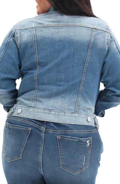 Slink Jeans Denim Jacket In Destiny