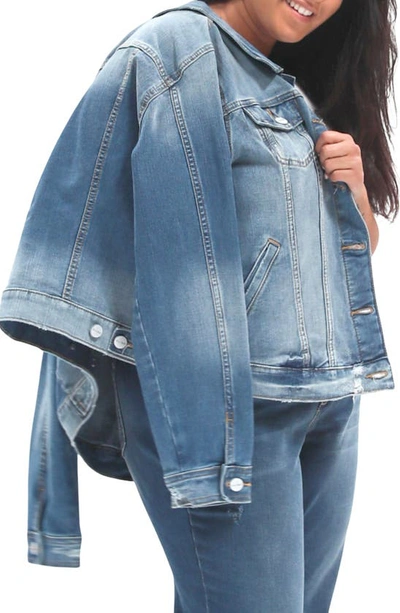 Slink Jeans Denim Jacket In Destiny