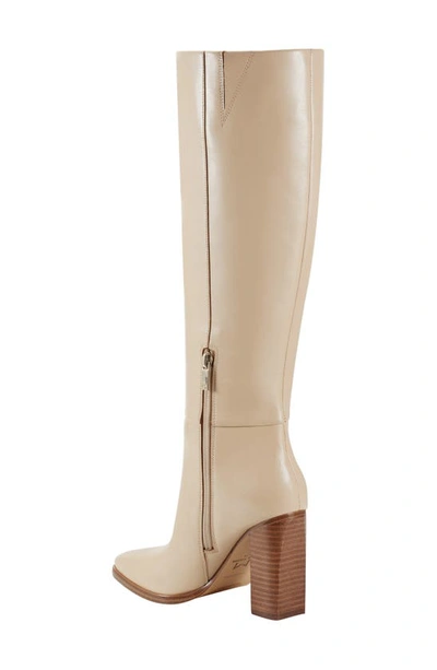 Marc Fisher Lannie Knee High Boot In Light Natural