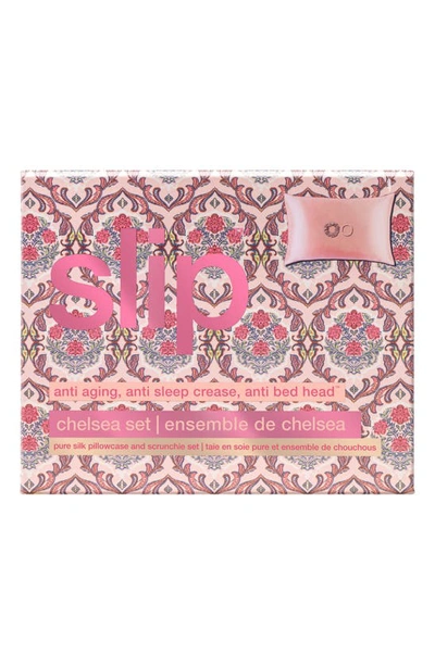 Shop Slip Chelsea Pure Silk Queen Pillowcase & Scrunchie Set (limited Edition) $108 Value