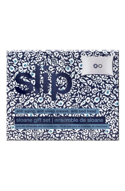 Shop Slip Sloan Pure Silk Pillowcase & Scrunchie Set (limited Edition) $108 Value In Sloane