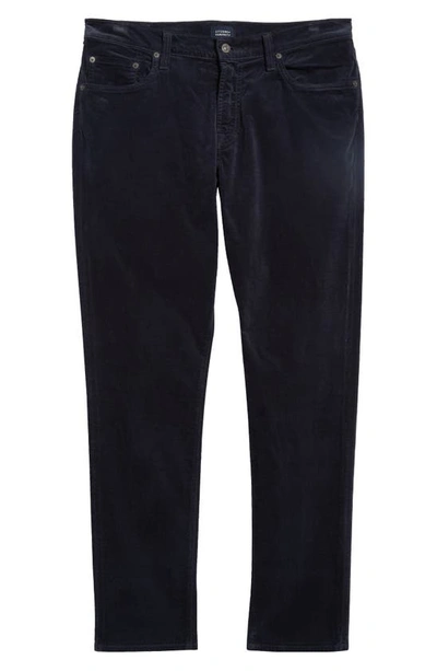 Shop Citizens Of Humanity London Tapered Slim Fit Velveteen Pants In Caper