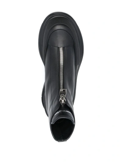 Alexander Mcqueen Anfibi Shoes In Black | ModeSens