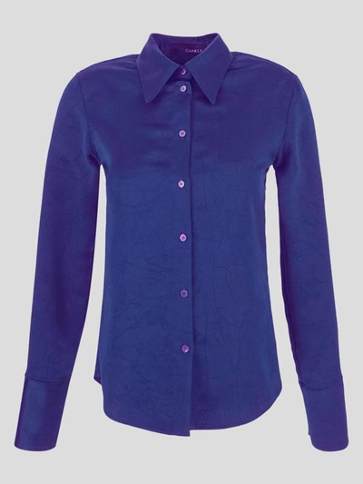 Shop Capasa Classic Shirt In Blue