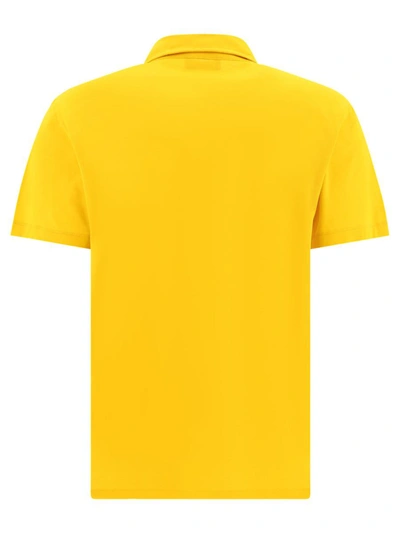Shop Roberto Collina Cotton Polo Shirt In Yellow