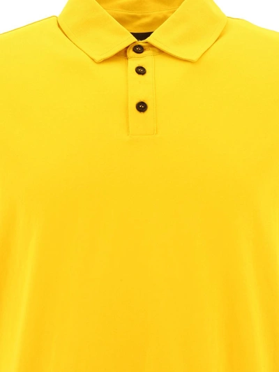 Shop Roberto Collina Cotton Polo Shirt In Yellow