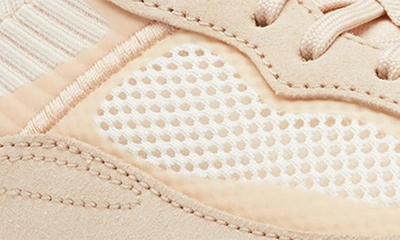 Sorel Ona 503 Low Top Platform Sneaker In White Peach/ Nova Sand