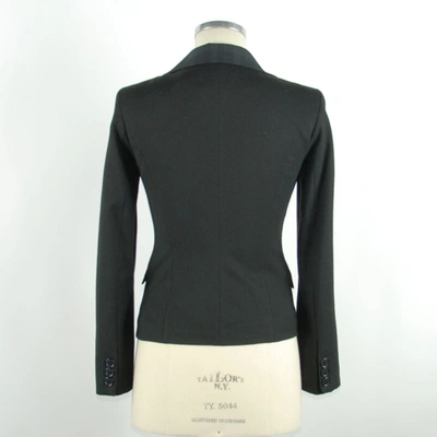 Shop Emilio Romanelli Elegant Long-sleeved Classic Women's Jacket In Black