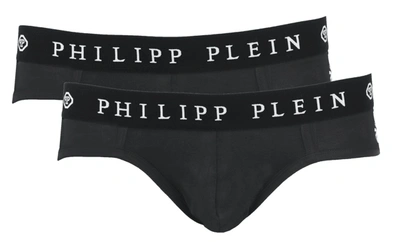 Shop Philipp Plein Black Cotton Men's Underwear