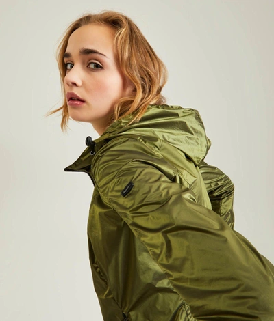 Shop Refrigiwear Green Polyamide Jackets &amp; Women's Coat