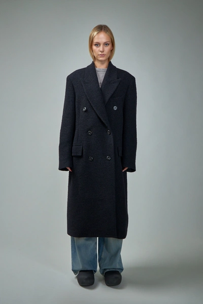Shop Acne Studios Double-breasted Wool Coat