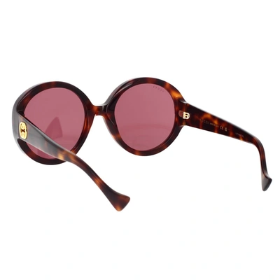 Shop Gucci Eyewear Sunglasses In Havana