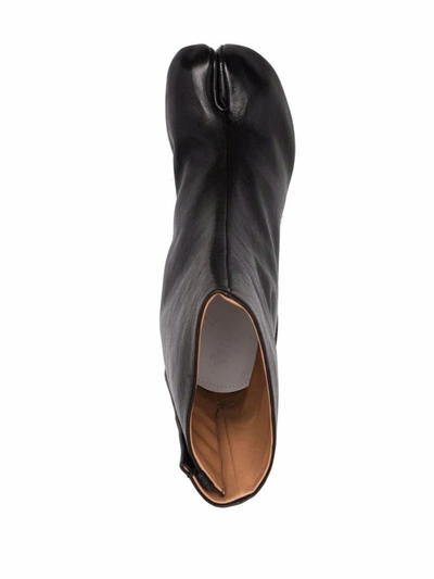 Shop Maison Margiela Tabi 55mm Ankle Boots In Black