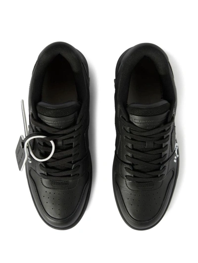 Shop Off-white Off White Out Of Office "for Walking" Sneakers In Black White