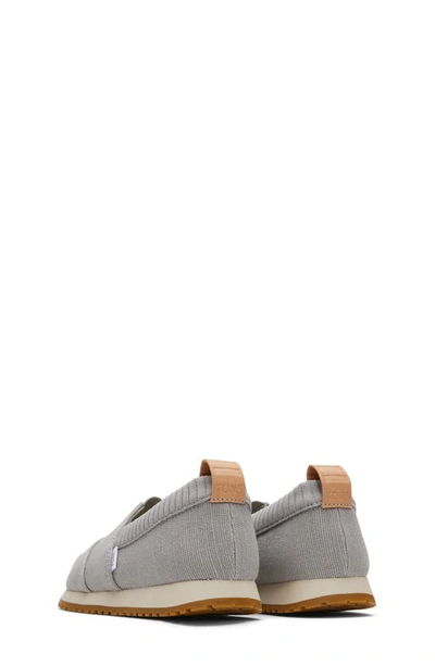Toms Kids' Alpargata Resident Slip-on Sneaker In Grey