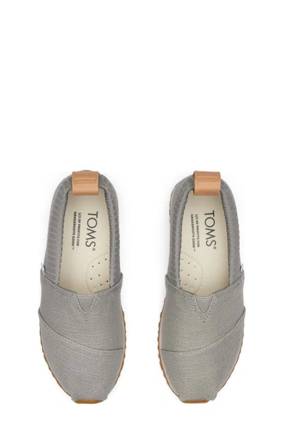 Toms Kids' Alpargata Resident Slip-on Sneaker In Grey