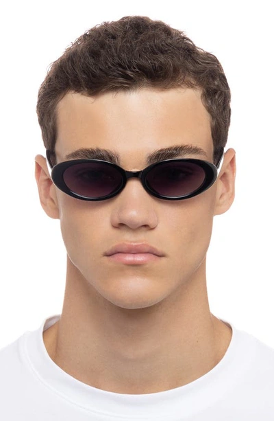 Aire Fornax 53mm Oval Sunglasses In Black