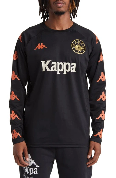 Black and gold kappa shirt sales