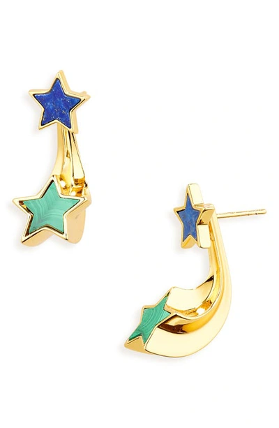 Shop Zimmermann Wonderland Shooting Star Ear Jackets In Gold Multi