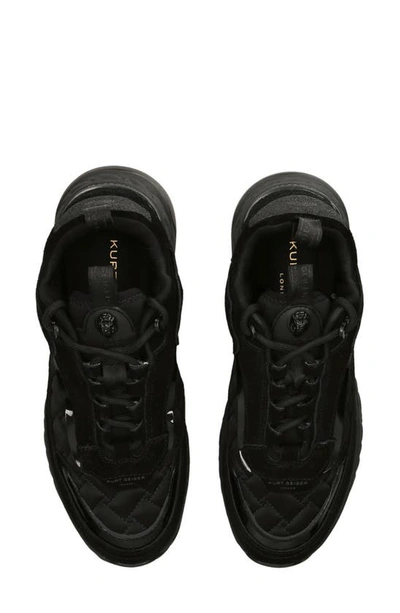 Shop Kurt Geiger Kensington Platform Sneaker In Black