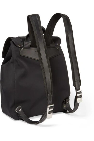 Shop Proenza Schouler The Ps1 Leather-trimmed Canvas Backpack