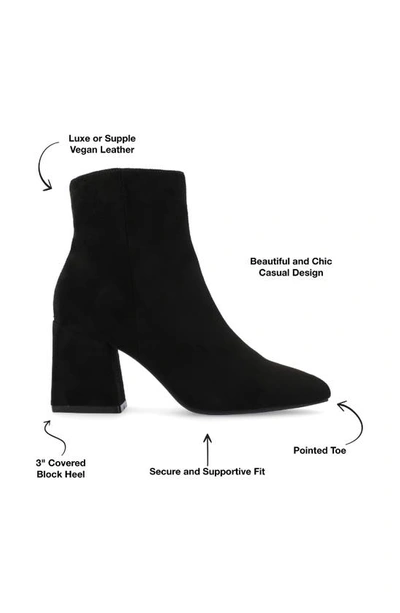Shop Journee Collection Sorren Boot In Black
