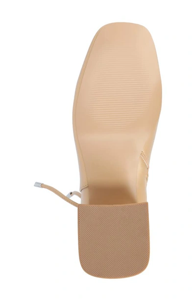 Journee Collection Beverly Tru Comfort Block Heel Bootie In Tan