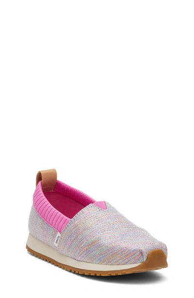Toms Kids' Alpargata Resident Slip-on Sneaker In Pink