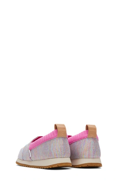 Toms Kids' Alpargata Resident Slip-on Sneaker In Pink