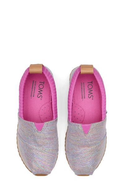 Toms Kids' Alpargata Resident Slip-on Sneaker In Pink