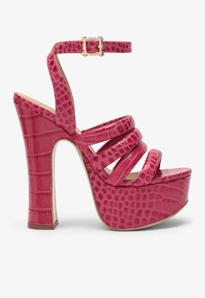Shop Vivienne Westwood Britney 160 Platform Sandals In Pink
