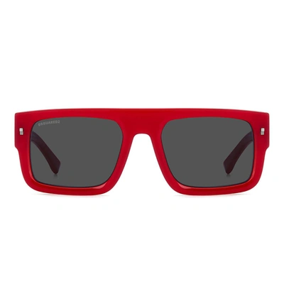 Shop Dsquared2 Sunglasses In Red