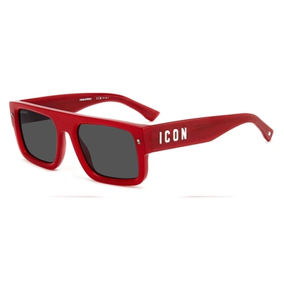 Shop Dsquared2 Sunglasses In Red