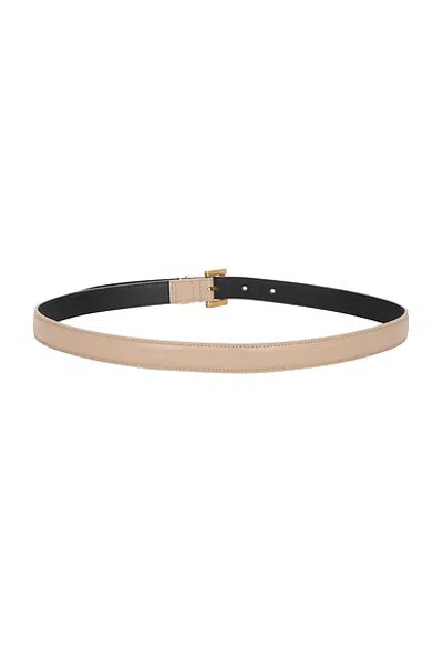 Saint Laurent Belt With Adjustable Square Buckle Featuring An With The ...