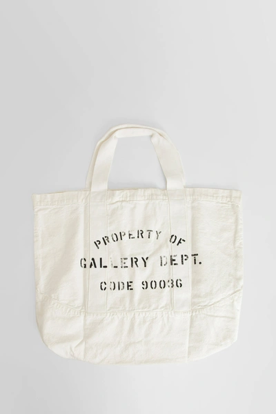 Shop Gallery Dept. Man White Tote Bags