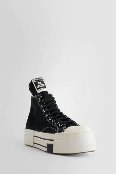 Shop Rick Owens Unisex Black Sneakers
