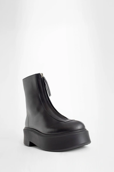 The Row Woman Black Boots In Black