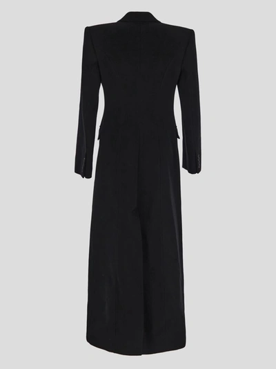 Shop Alexander Mcqueen Coats In Black