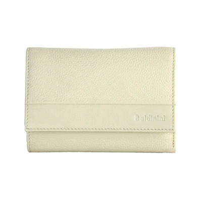 Shop Baldinini Trend White Leather Di Calfskin Women's Wallet