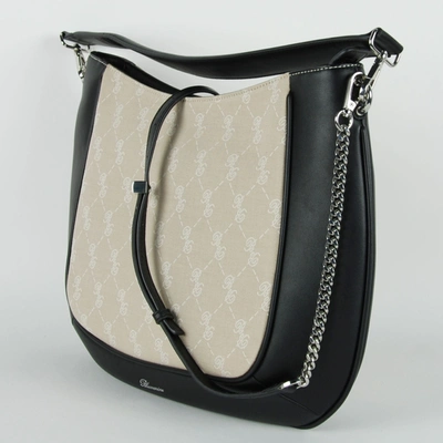 Shop Blumarine Elegant Black Diane Hobo Women's Bag
